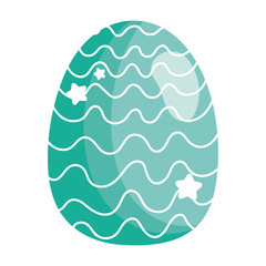 happy easter decorative egg ornament season icon