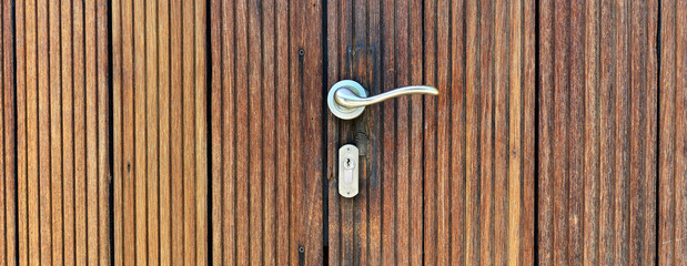 Wooden door hindge.