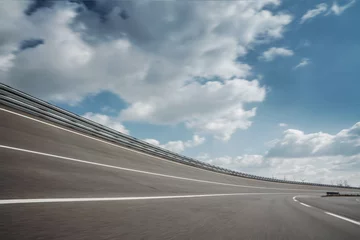  Race Car / motorcycle racetrack on a sunny day. © AA+W