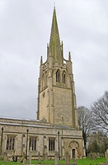 Fototapeta na wymiar All Saints Church, Laughton-on-le-Morthen 3, Rotherham, South Yorkshire, England.