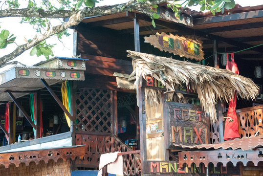 Beach Café Restaurant, Playa Manzanillo, Limón Province, Costa Rica