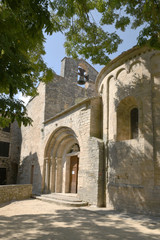 Fototapeta na wymiar Eglise St Martin de Londres Hérault France