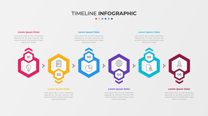 Modern Business Infographic elements. Timeline infographic template design. Minimal Infographics for business concepts. Can be used for infographics, flow charts, presentations, web sites, etc.