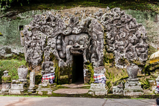 The Goa Gajah &lsquo;Elephant Cave&rsquo;, Bali, Indonesia