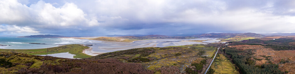Gweebarra bay seen from Cashelgolan - County Donegal, Ireland