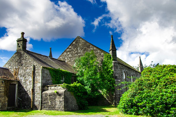 Fototapeta na wymiar Old Derelict Scottish Church