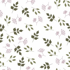 Seamless floral vintage pattern. Retro background for fabric, textile, wrapping paper, web pages, wedding invitations, save the date cards.