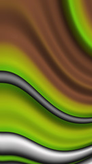 Artfully 3D rendering fractal background