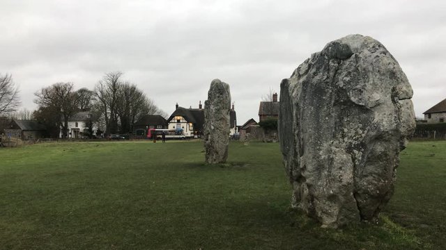 Avebury - megalithic stones in England
