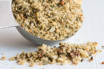 Chicken Seasoning Spilled from a Teaspoon