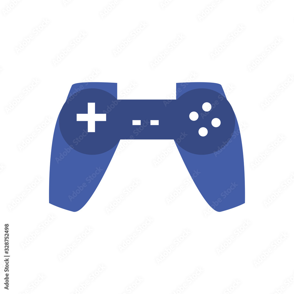 Aufkleber isolated videogame control line style icon vector design