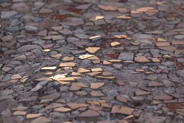 Textura de piedra y desenfoque