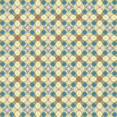 Kaleidoscope seamless pattern for printing on fabric, paper for scrapbook, wallpaper, cover, page book.