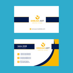 Corporate business card template