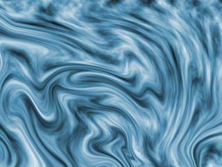 Seamless, blue abstract pattern, watercolor marble pattern. Abstract seamless pattern. Blue texture of the artistic background.Light blue layout with curved lines.