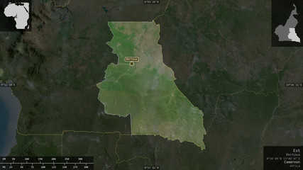 Est, Cameroon - composition. Satellite