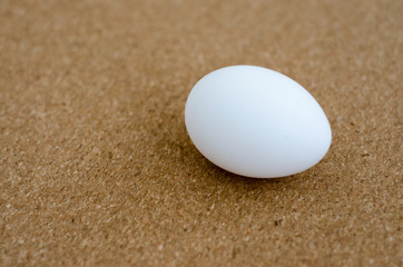 egg on sand