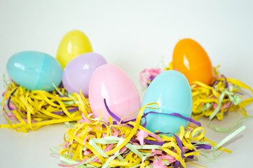  Easter eggs with nest