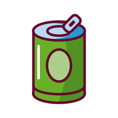 soda can icon, fill style icon