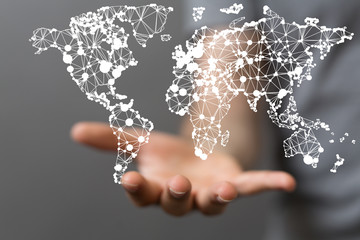 Structure of world economy, communication network..