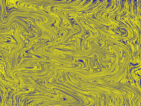 Seamless, yellow abstract pattern, watercolor marble pattern. Abstract seamless pattern. Yellow texture of the art Fund. Yellow layout with curved lines.