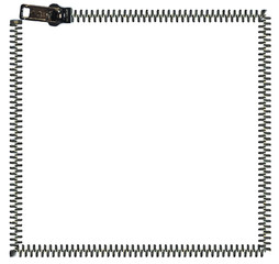 Designrahmen Reißverschluß