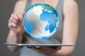 the world digital in hand.