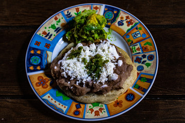 Delicious mexican recipe/food called gorditas/sopes.