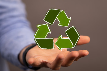 Ecology Concept. Environmentally friendly planet.