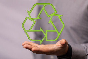 Ecology Concept. Environmentally friendly planet.