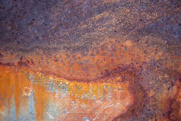 grunge rusted metal texture, rust and oxidized metal background. Old metal iron panel.