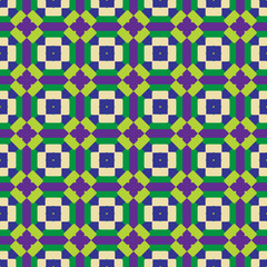 Seamless geometrical pattern. vector illustration. For wrapping, wallpaper, background fills,