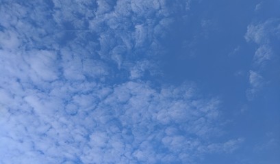 Light Clouds and Blue Sky
