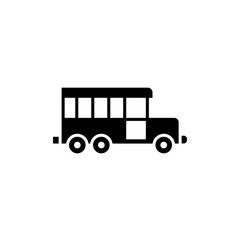 Vector illustration, bus icon design