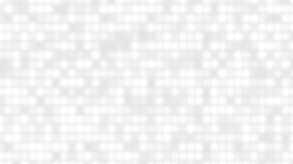 Dot white gray pattern gradient texture background. Abstract  technology big data digital background. 3d rendering.