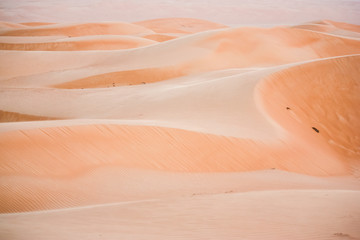 Fototapeta na wymiar Scatti nel deserto dell'Oman