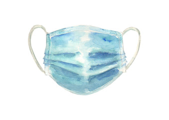 Protection face mask against coronavirus, pollution, virus, flu. Personal hygiene product