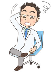 ヤブ医者 やぶ医者 たらい回し 病院 イラスト