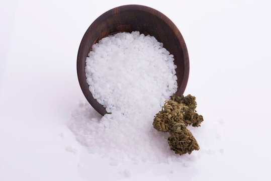Cannabis salt, marijuana wellness products