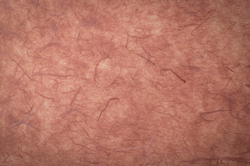 茶色い和紙の背景テクスチャー