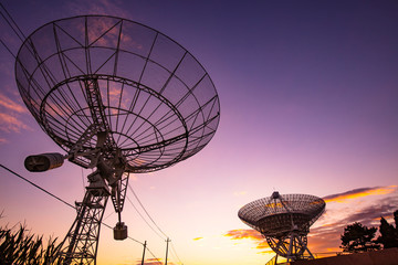 Radio Telescope at Astronomical Observatory, Beijing, China