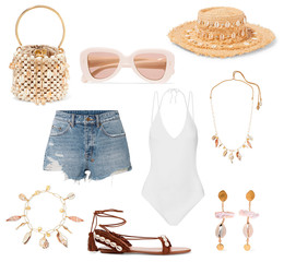 mood board fashion clothes, outfit, clothes collage