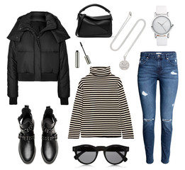 mood board fashion clothes, outfit, clothes collage