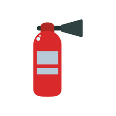 extinguisher flat style icon vector design
