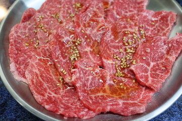 焼肉、ロース