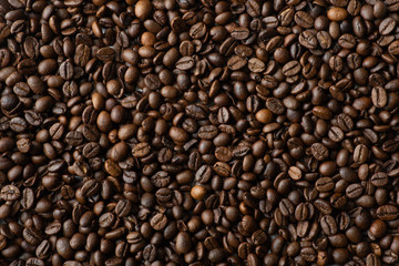 Coffee bean background