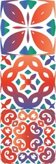Ornamental talavera mexico tiles decor.