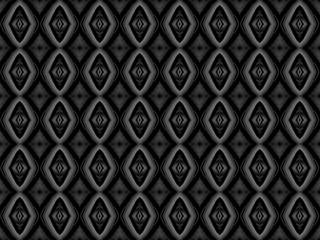 Diamond Shapes in a black and white background pattern