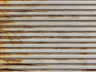 古いシャッター