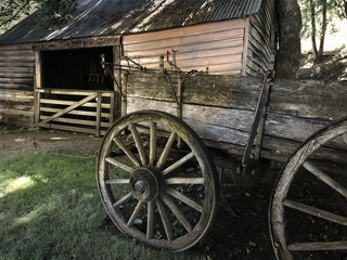 Fototapeta na wymiar Historic Wagon